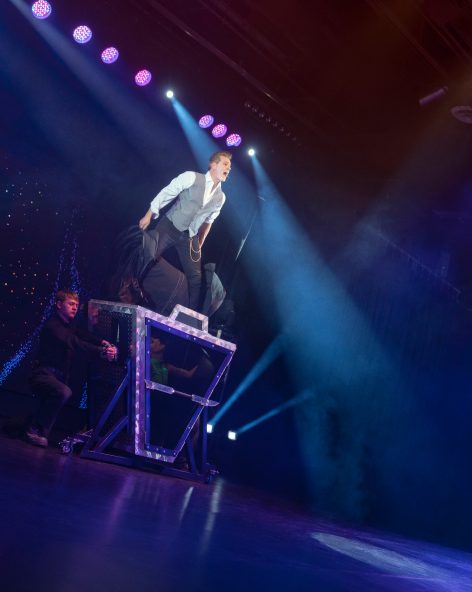 Magic Unlimited on stage